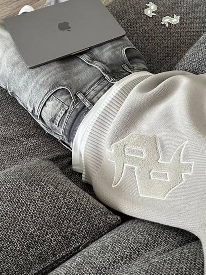 "BUY HAPPINESS" KNIT SWEATER